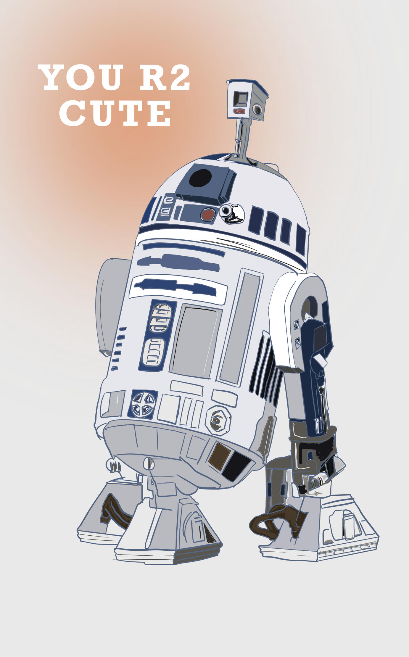 Everyone's favorite Astromech droid joins the ranks of WTomTayArt pieces.